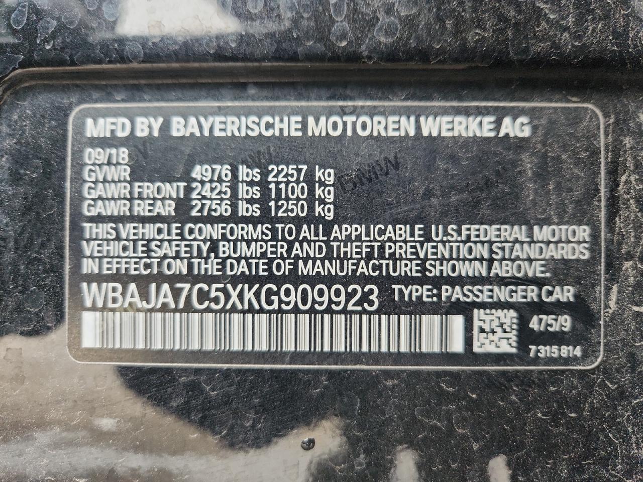 BMW 5 Series Xi Image 9