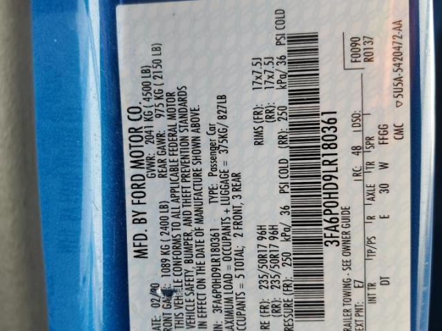 Ford Fusion Se Image 3