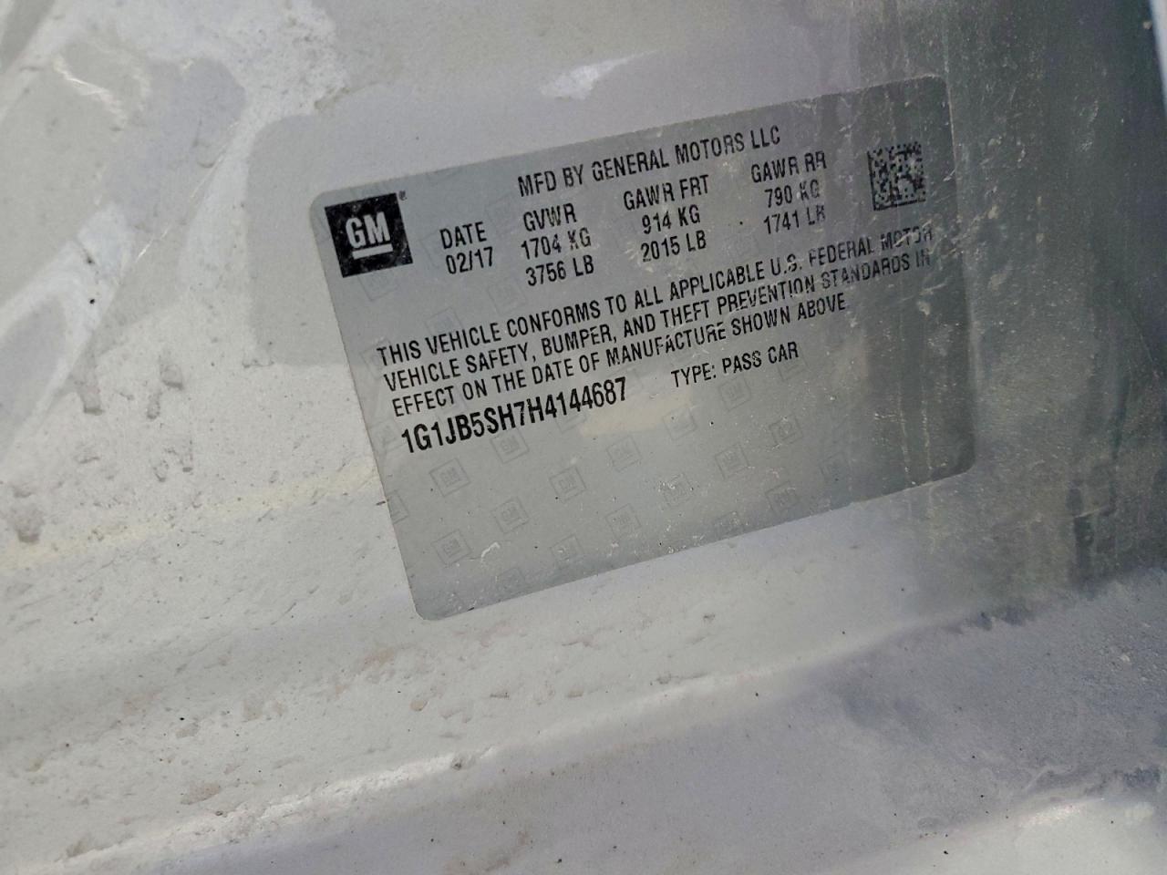 Chevrolet Sonic Ls Image 10