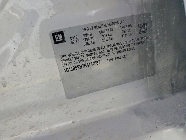 Chevrolet Sonic Ls Image 10