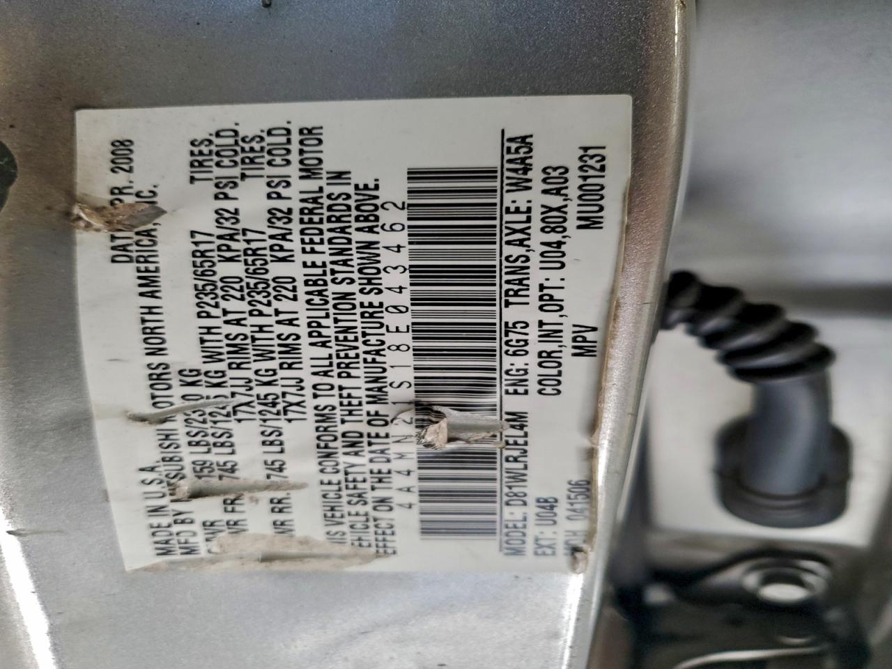 Mitsubishi Endeavor Ls Image 11